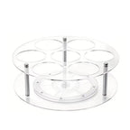 Acrylic Coffee Syrup Rack & Tumbler Organizer