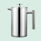Stainless Steel French Press Coffee Maker Double Wall