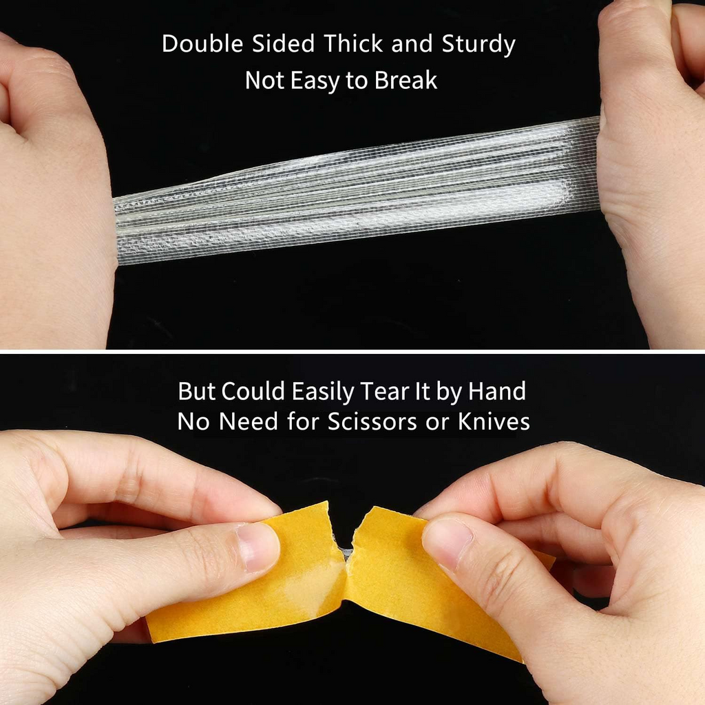 Super Sticky Double Sided Tape Heavy Duty. Universal Strong Wall Adhesive