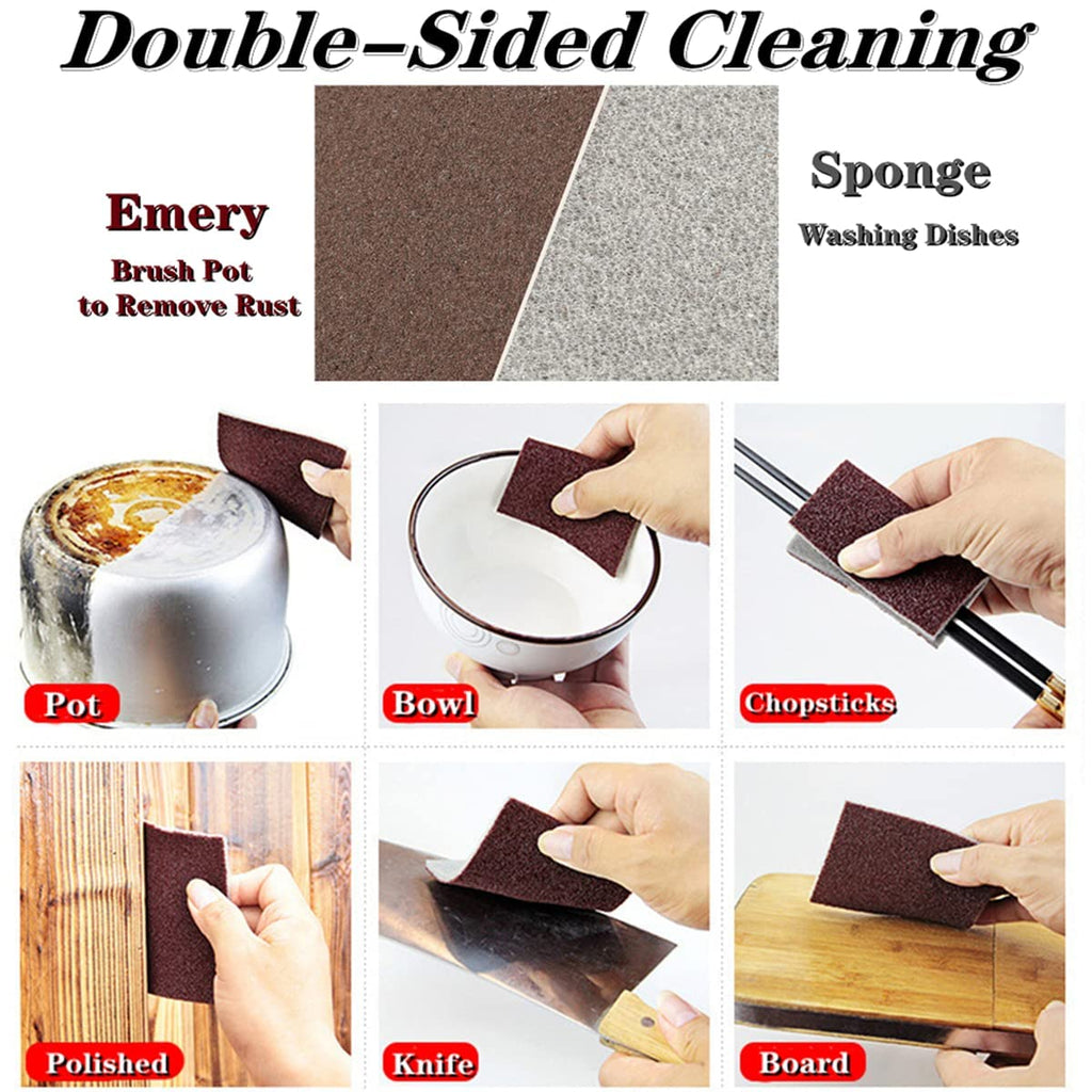 Emery Magic Cleaning Sponge Scrubber (10PCS)