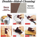 Emery Magic Cleaning Sponge Scrubber (10PCS)