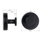 Suction Cup Shower Hooks Stainless Steel (4PCS)