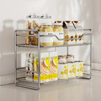 Stainless Steel Kitchen Countertop Spice Rack