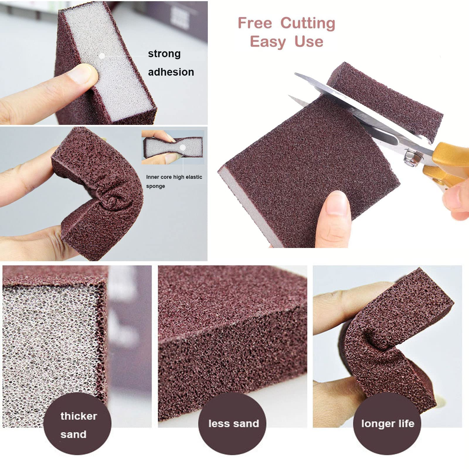Emery Magic Cleaning Sponge Scrubber (10PCS)