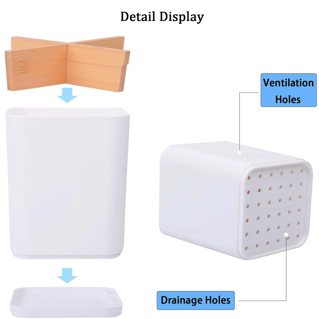 Toothbrush Holders Drainage for Bathrooms