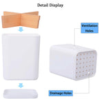 Toothbrush Holders Drainage for Bathrooms