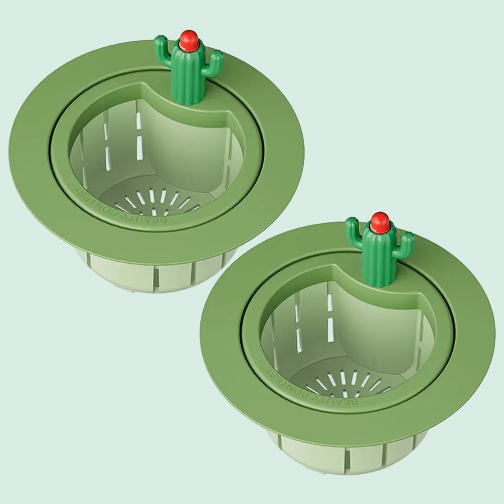 Cactus Kitchen Sink Drain Strainer Basket 2PCS