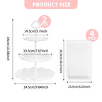 Dessert Table Display & Cupcake Stand Set (6PCS)