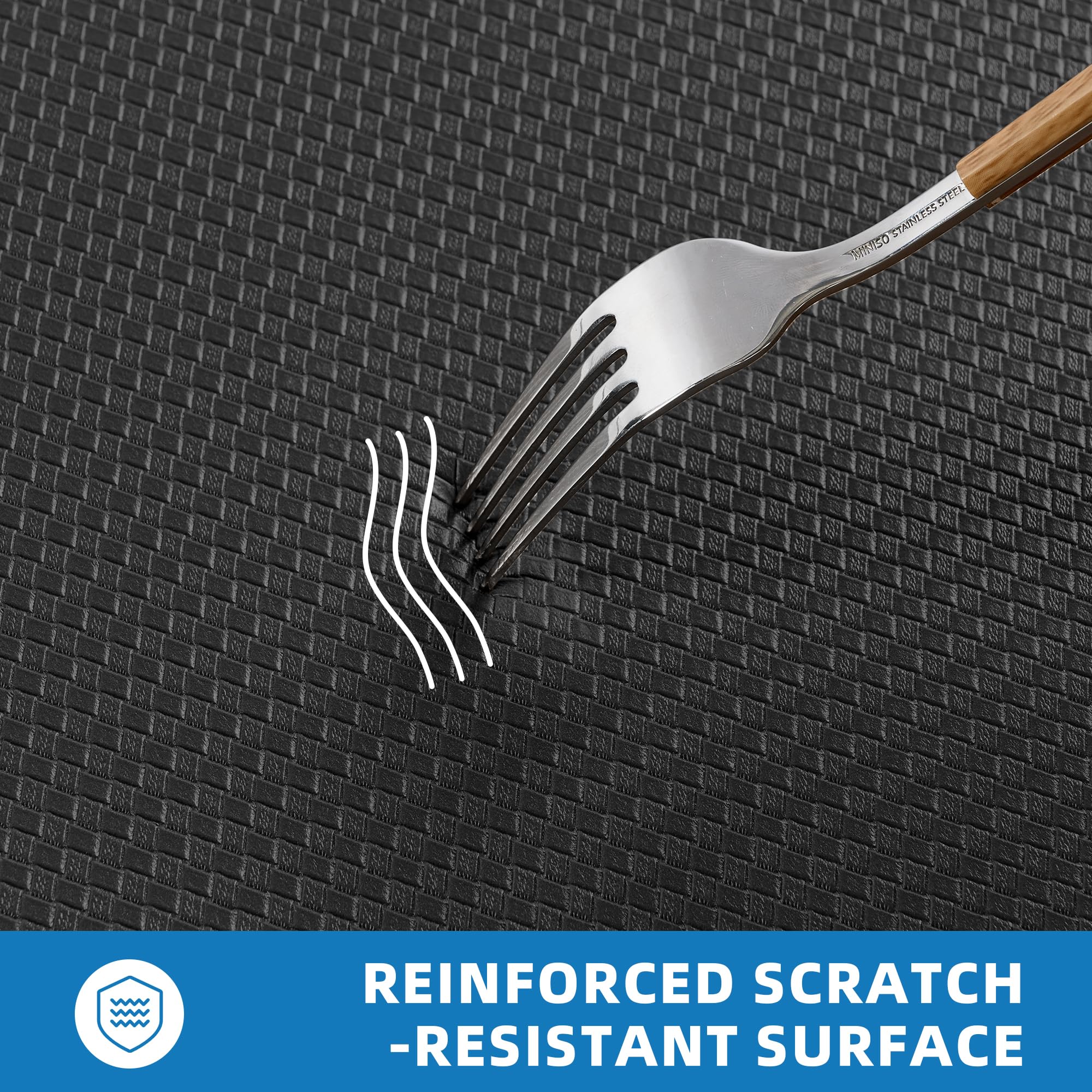 Kitchen Mats for Floor 2 Piece. Anti Fatigue Mats for Kitchen Floor