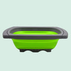 Collapsible Over Sink Colander Strainer