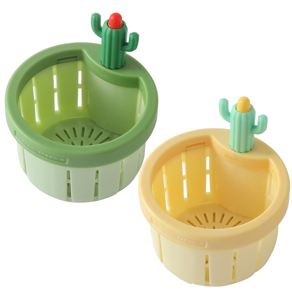 Cactus Kitchen Sink Drain Strainer Basket 2PCS