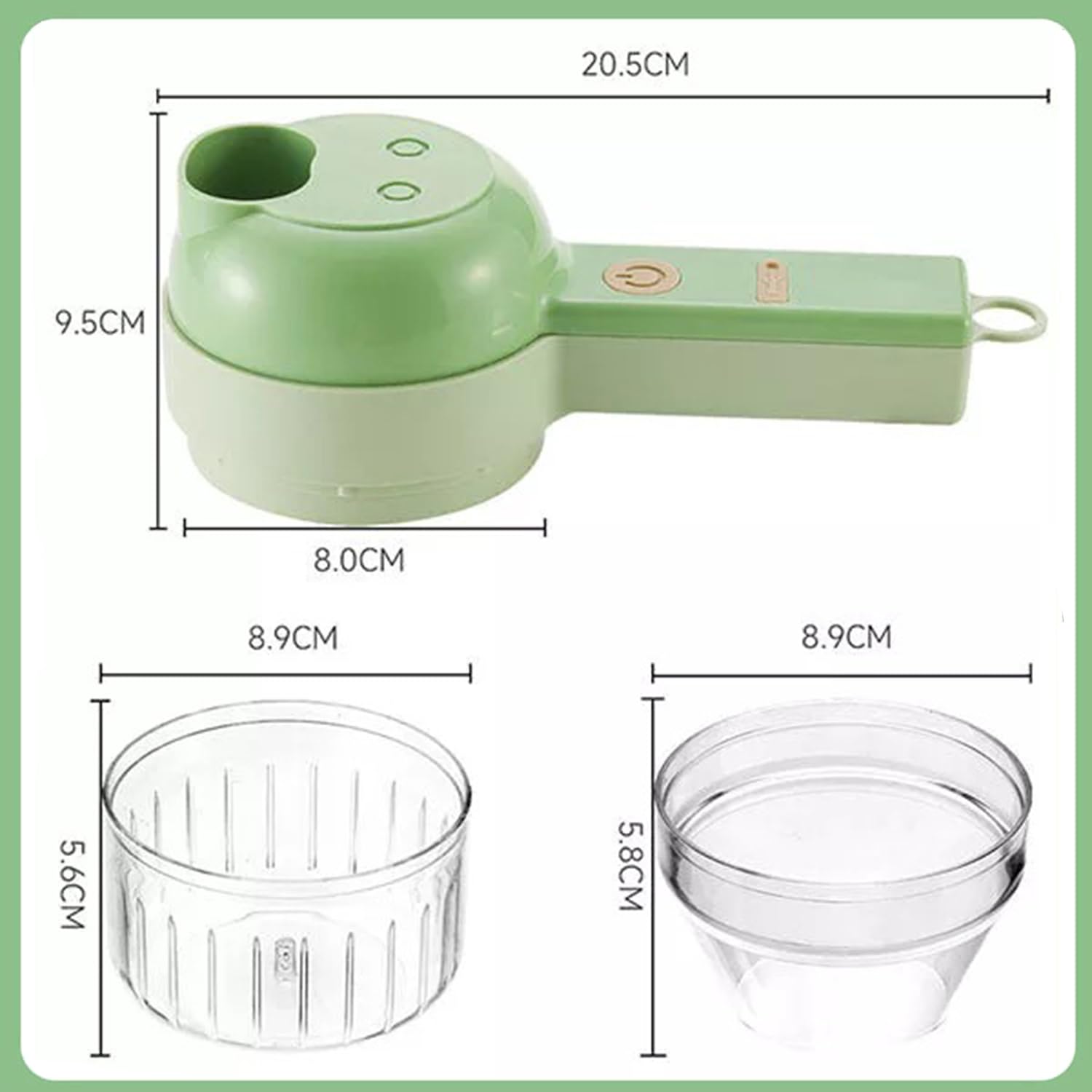Smart Kitchen Appliances. 5 in 1 Electric Vegetable Chopper