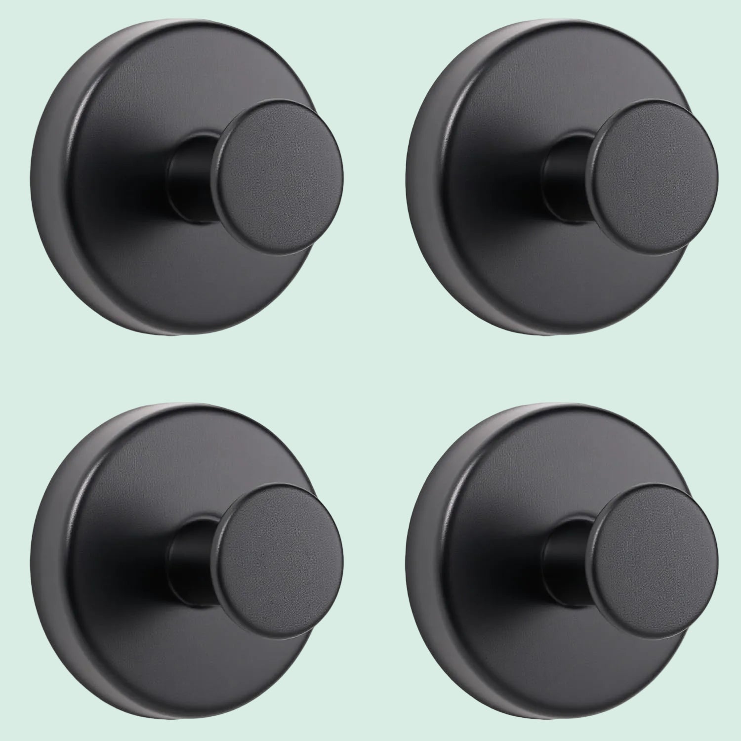 Suction Cup Shower Hooks Stainless Steel (4PCS)
