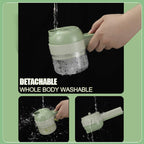 Smart Kitchen Appliances. 5 in 1 Electric Vegetable Chopper