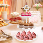 Dessert Table Display & Cupcake Stand Set (6PCS)