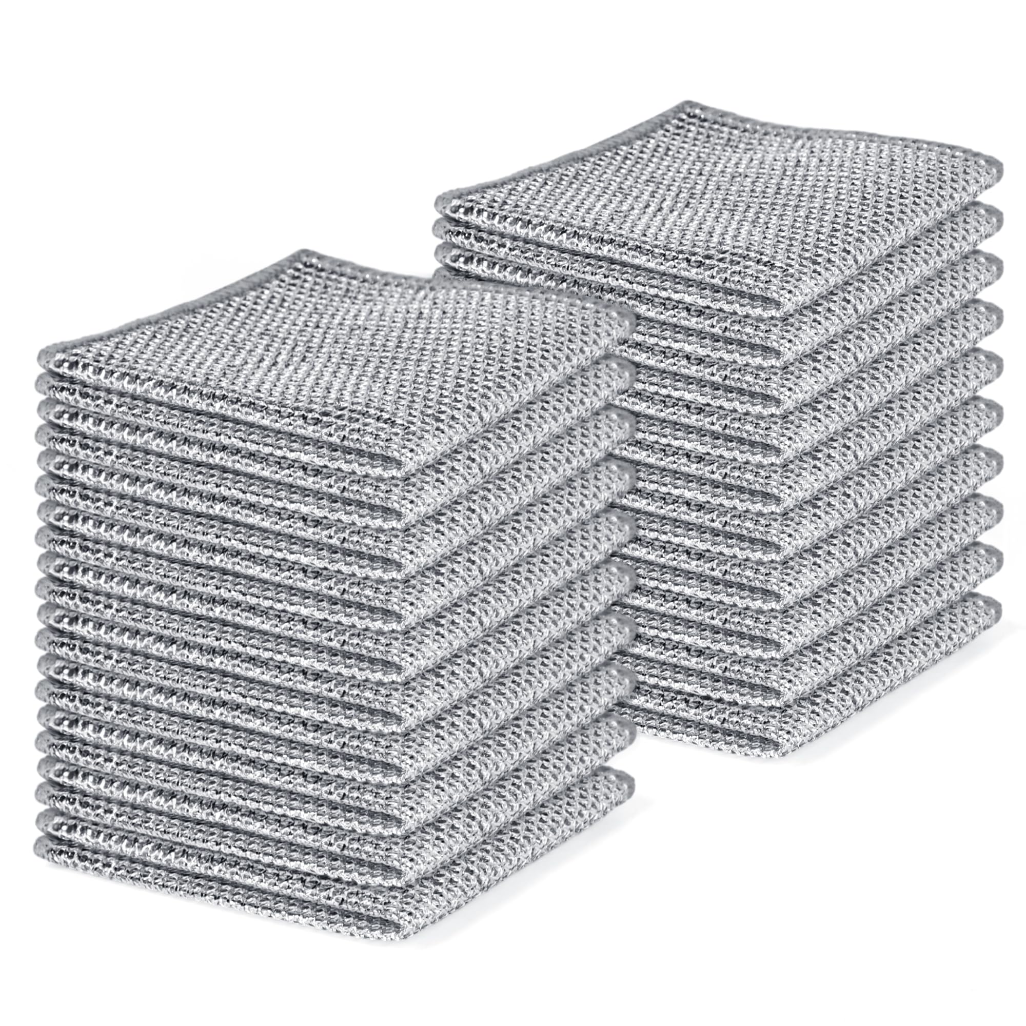 Non-Scratch Steel Wool Dishcloth Set (10PCS)