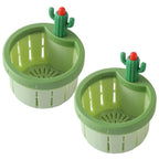 Cactus Kitchen Sink Drain Strainer Basket 2PCS
