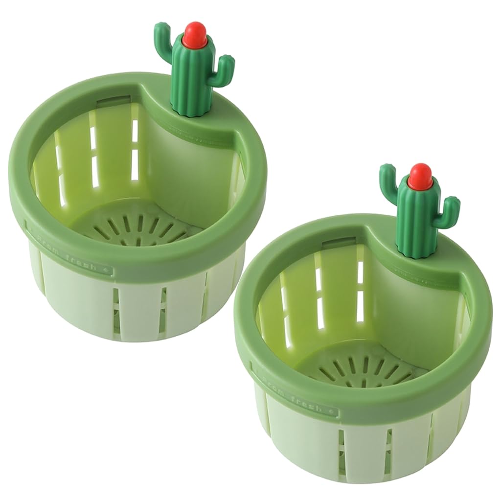Cactus Kitchen Sink Drain Strainer Basket 2PCS
