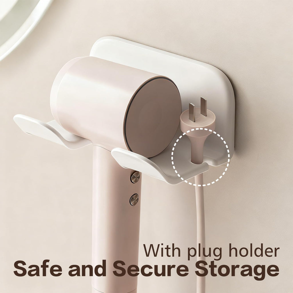 Universal Hair Dryer Holder Wall Mount (2PCS)