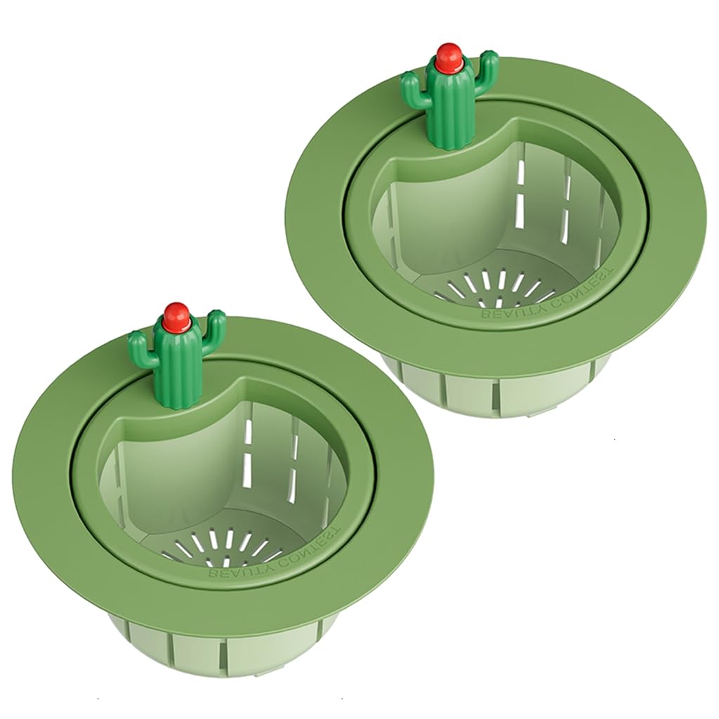 Cactus Kitchen Sink Drain Strainer Basket 2PCS