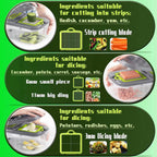 Multifunctional 22-in-1 Vegetable Chopper Adjustable Slicer Cutter