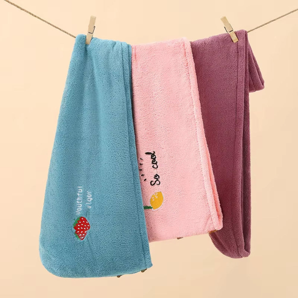 Dry Hair Towel. Shower Caps for Girls and Women