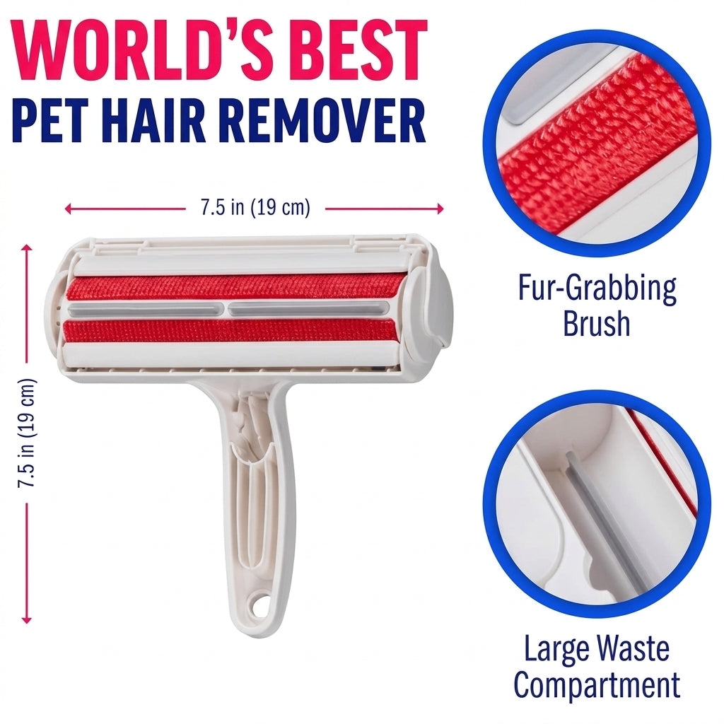 Lint Remover Brush for Couch. Carpet. Furniture and Car Seats
