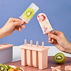 Popsicle Mold with Lid Homemade Ice Cream Maker