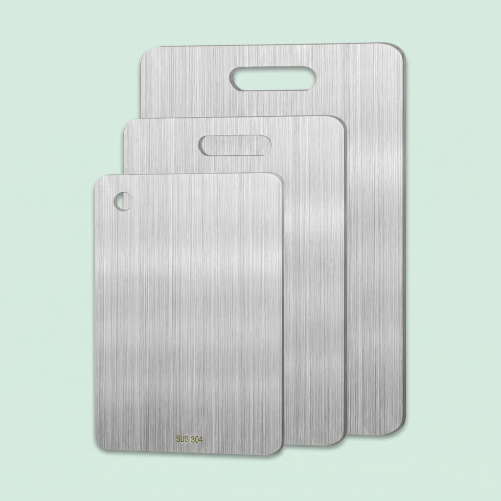 Stainless Steel Cutting Board Set for Kitchen (3PCS)