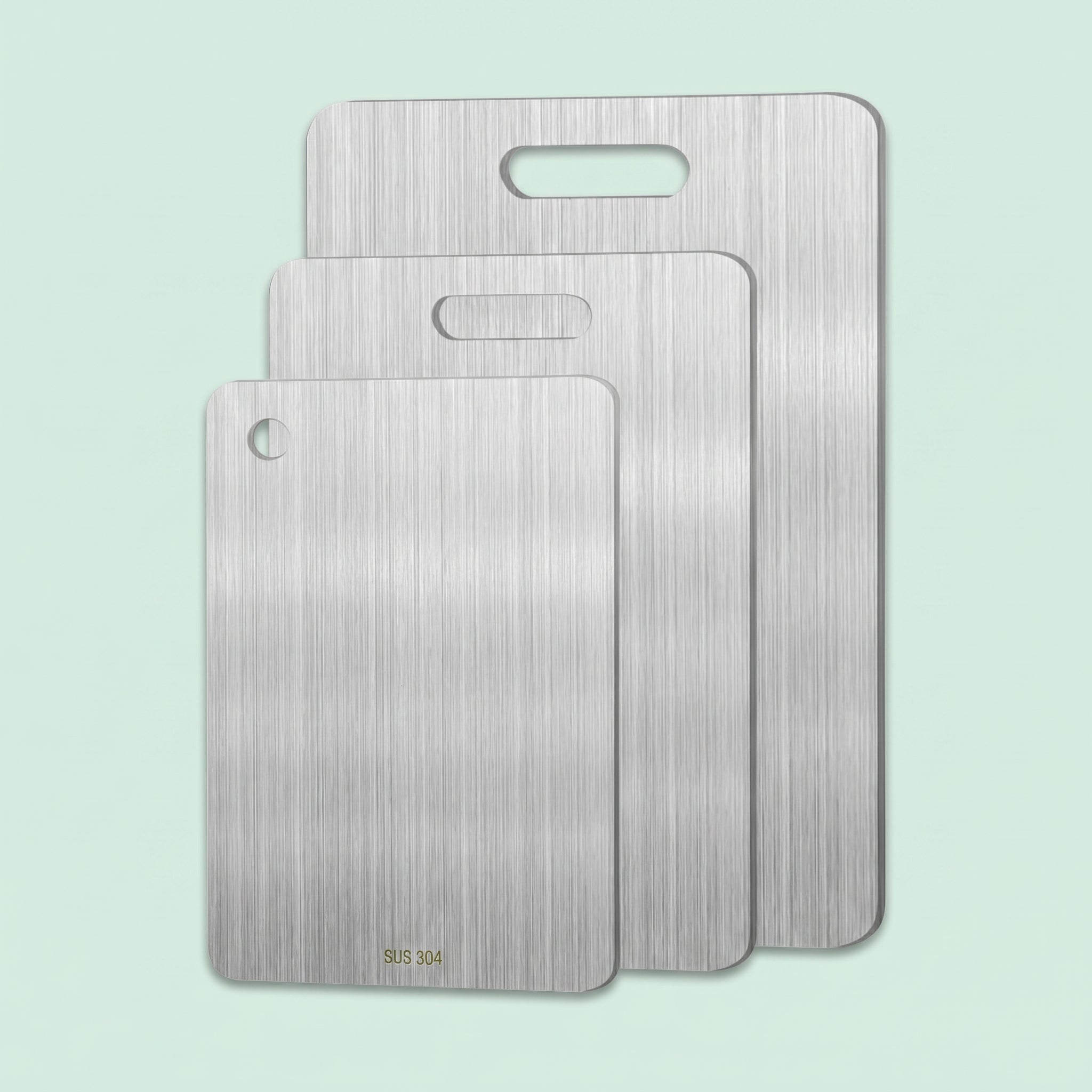 Stainless Steel Cutting Board Set for Kitchen (3PCS)