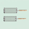 Stainless Steel Rolling Grill Basket 1 Set