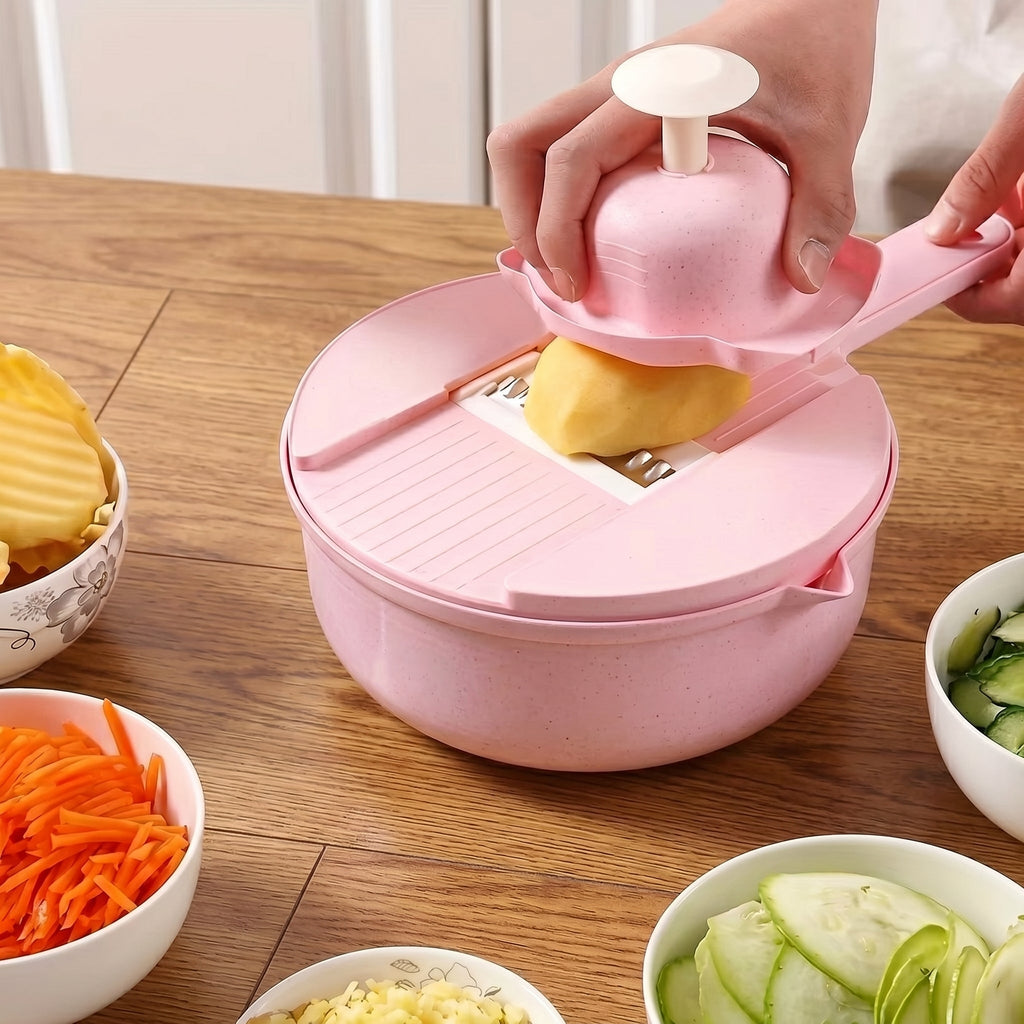 Multifunction 12 In 1 Vegetable Chopper Cutter